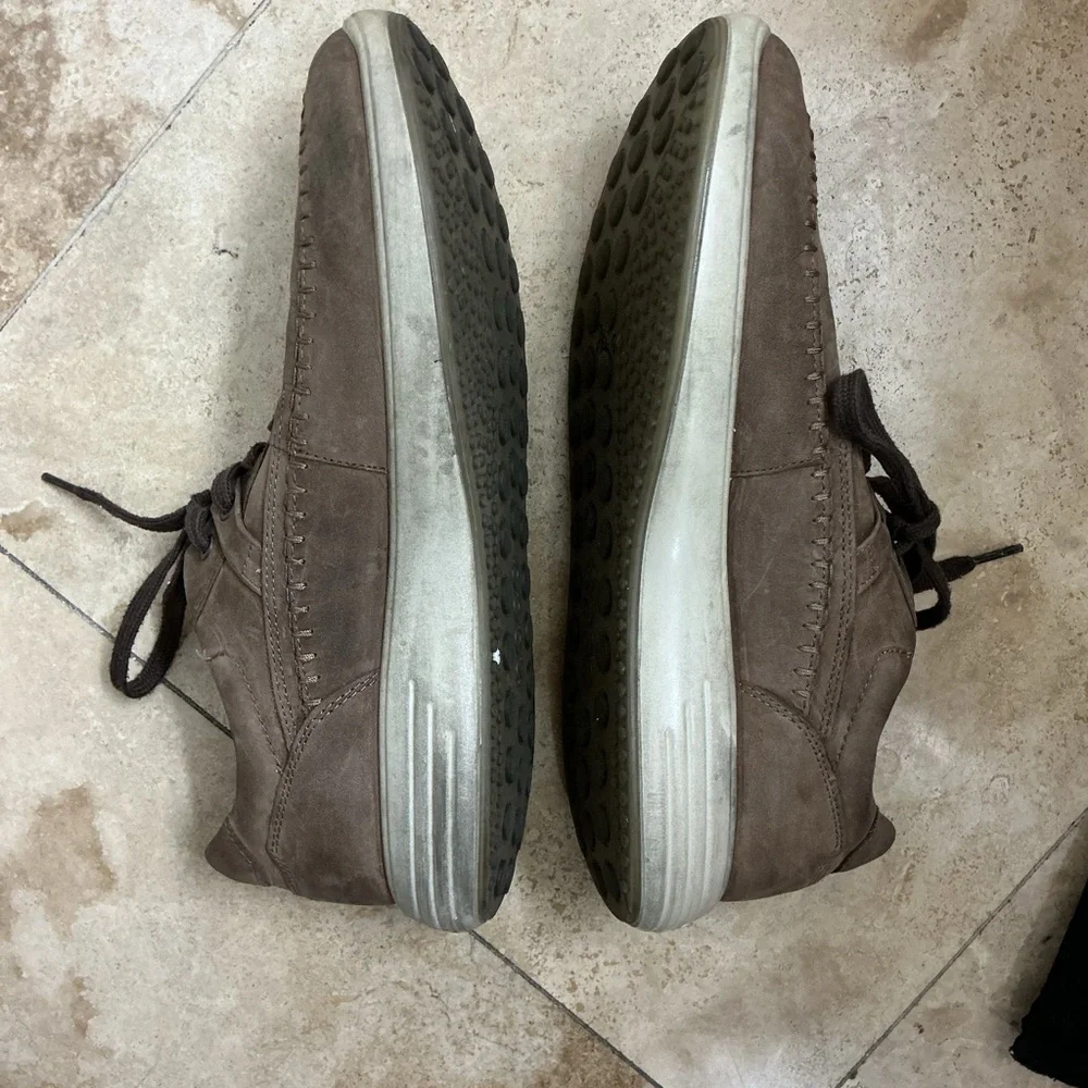 Ecco Men's Brown Leather Oxfords